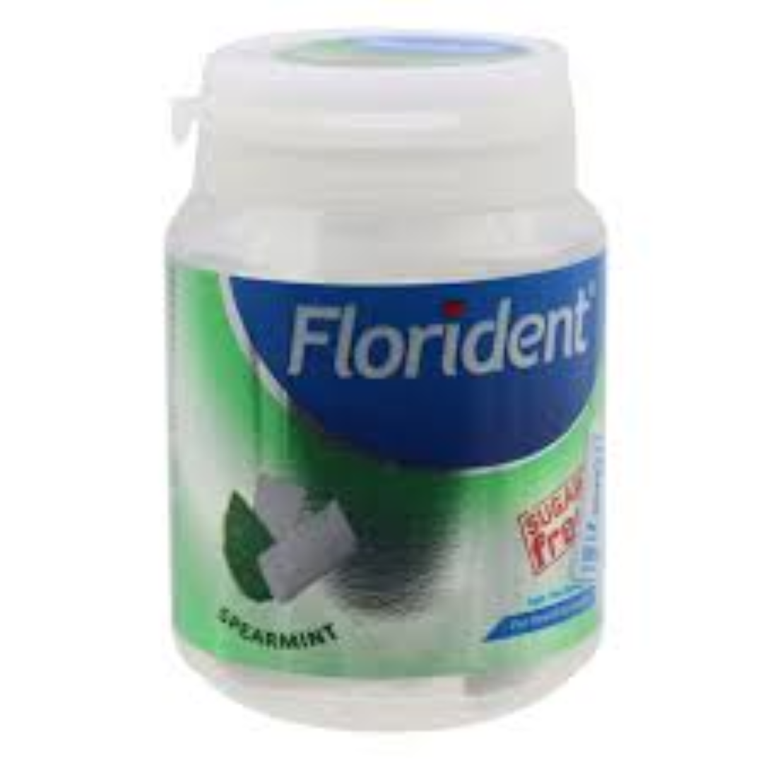 FLORIDENT SF SPEARMINT CHEWING GUM 60G